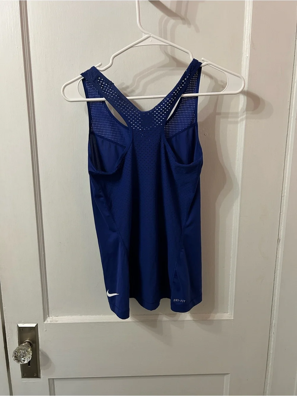 Nike Women’s Royal Blue Mesh Back Athletic Tank